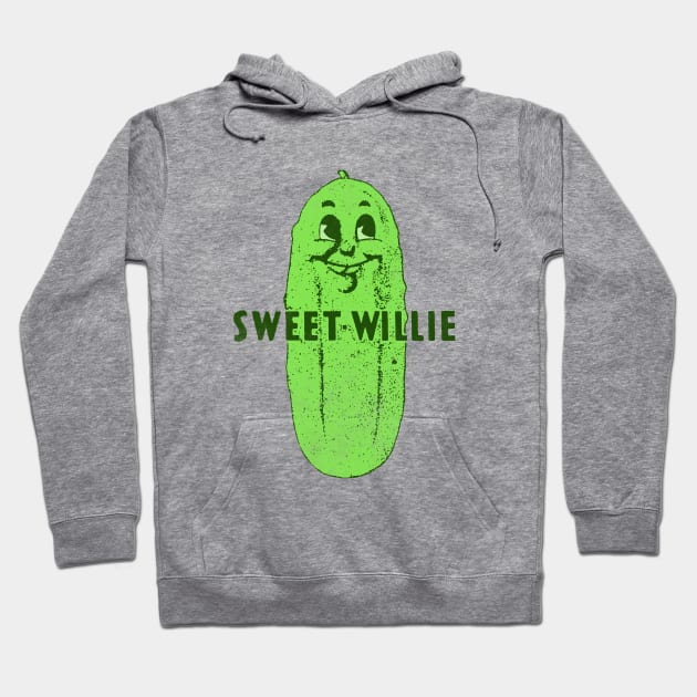 Sweet Willie on front Sour Willie on back Hoodie by vokoban